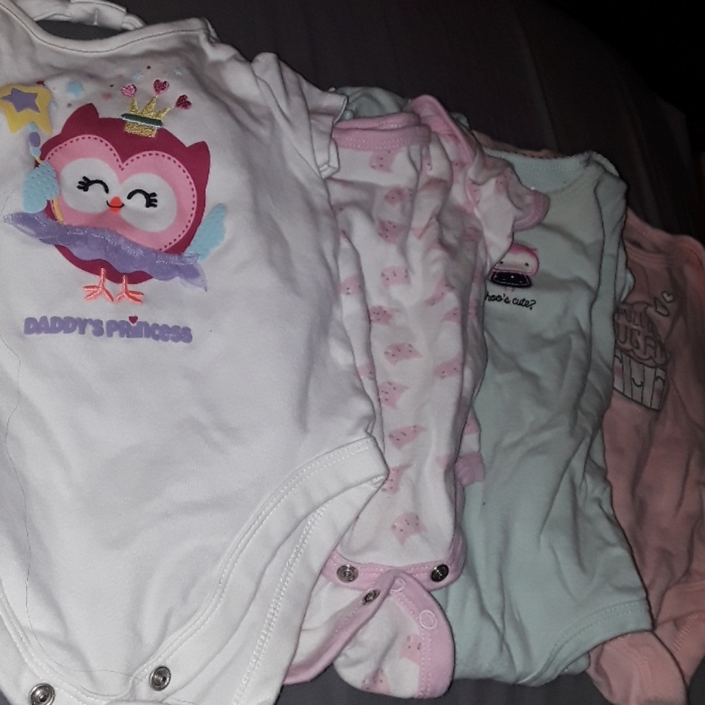 All 4 Onsies hardley worn